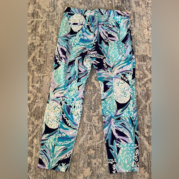 Lilly Pulitzer Women's Size 10 Mid Rise Kelly Skinny Ankle Pants - Picture 5 of 16